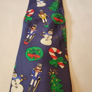 Save The Children Collection Christmas Tie "Nutty" & "Christmas Cheer" 100% Silk